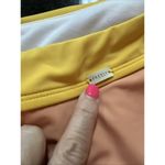 Freely Women's Swimsuit Sz L One Shoulder Bathing One Piece Shelf Bra Color Bloc Photo 5