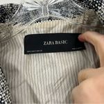 ZARA Plaid Double Breasted Tweed Blazer Small Photo 8