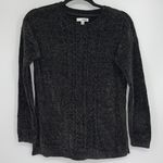 Sonoma BRAIDED DESIGN BLACK SOFT SWEATER SMALL Photo 0
