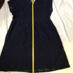 Motherhood Maternity Lace Short Sleeve Dress Navy Blue XL Bridal Baby Shower Size undefined Photo 6