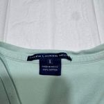 Ralph Lauren  Women's Mint V-Neck Tee Photo 2
