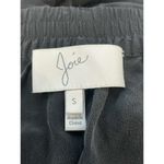 Joie  Silk Cargo Joggers Small Black Belted Whimsygoth Officecore Athleisure Photo 5