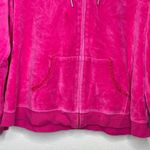 IZOD  Movement Velour Hoody Jacket Pink Photo 7