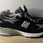 New Balance  993 Black Grey WR993BK Running Shoes Womens 8 Wide D Retro Runner Photo 0