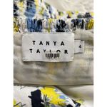 Tanya Taylor Floral Alondra Top White Womens Size 4 Photo 10