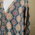 Agnes & Dora NWT Essential Cardigan | Fall Ikat Photo 3