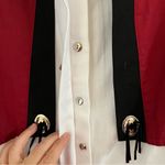 Vintage Rodeo Burgundy Shirt Roughrider by Circle T, Women’s size Small Black Photo 4