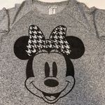 Disney Parks Minnie Mouse Lightweight Grey Houndstooth Bow Sweater Size XL Photo 5