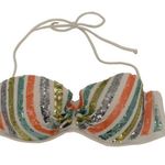 Victoria's Secret  Very Sexy Sparkley Sequin Shimmer Bikini Top Size 34C Photo 0