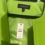 Talbots NEW NWT  Bright Green Silk Blazer Jacket Photo 8