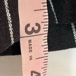 Adrianna Papell NWT Women’s Adrianna Papell Linen Blend Black White Striped Shorts Size XL Photo 3