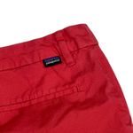 Patagonia Women's Active Chino Shorts sz 4 Strawberry Red Organic Cotton Photo 3
