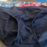 Merona Blue Bikini Bottom with Floral Waistband xl brand new Photo 0