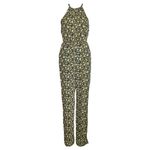 Sézane  Jenny Jumpsuit, Black Yellow Blossoms, FR34/US2 Photo 12