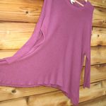 Eileen Fisher  Super Soft Burgundy Oversize Sweater Photo 1