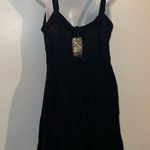 Forever 21 Women’s Black button up woven tank top dress size medium BRAND NEW Photo 12