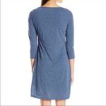 prAna  Soskia Blue Wool Blend Dress Small Photo 2