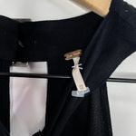 Free People  Black Twist Shout Keyhole Tank Top XS Photo 5