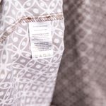 NEW Hill House Home The Fleur Midi Dress Circular Lattice Chocolate Brown Large Photo 1