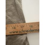 James Perse  Slub Racerback Tank Womens 2 (Medium) Taupe Draped Cowl Neck Photo 9