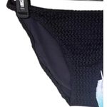 ANDIE NWT  Demi Moore X The Tropez Crochet Bottom Mid Rise Med Coverage M Black Photo 3