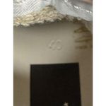 Golden Goose NIB Slide w/Gray Leather Star and Wine-colored Glitter Flash Sz 40 Photo 10