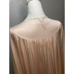 VTG Shadowline Peignoir Set M Pastel Pink Lace Robe Nightgown 70's Romantic Size M Photo 7