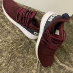 Adidas  Lite Racer Shadow Red Burgundy White Sneaker Shoes Photo 1