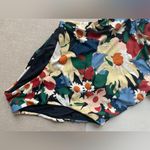 Madewell Unlined Second Wave Structured One-Piece Swimsuit in Painted Garden Photo 2