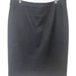 J.Crew VTG Wool Pencil Skirt Career Office Wear Black Size 12 Photo 0