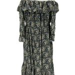 CELINE 2020 Off Shoulder Floral Print Dress Photo 15