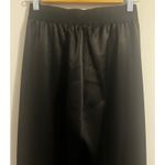 Alice + Olivia  Satin Pull-on Pleated Elegant Wide Leg Pant Pockets Women's 0 Photo 5