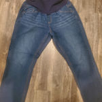 Indigo Blue Maternity  Jeans Jeggings Size XL Classic Blue Women's Jeans Photo 0