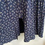 Madewell Easy Midi Dress in Spring Fling Dark Baltic Photo 6