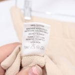 American Giant Women's French Terry Side Slit Shorts Beige Size L Made In USA Tan Size L Photo 2