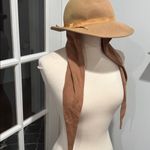 Vintage Tan Doeskin Wool Fedora Hat by Ruth Ann Designa Photo 8