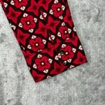 Roper Shirt Womens Medium Red White Geometric Floral Cowgirl Western Colorful Photo 7