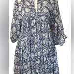 Daughters of India Kyra mini Dress Blue Iris SX Size XS Photo 3
