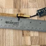 Wyler Diamond Rare Vintage Ladies Watch Gold Bracelet Dial New Old Stock IOB Photo 15