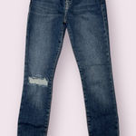 frame denim Frame Le High Skinny Distressed Blue Jeans 25 Photo 0