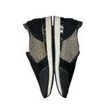 Karl Lagerfeld  Shoes Womens 8.5 Black Shimmer Giselle Slip On Comfort Sneakers Photo 4