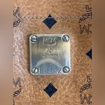 MCM Vintage  Cognac Visetos Tote Bag Made in Germany Coated Canvas Shopper Photo 2