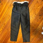 Isa Arfen Paper Bag Trouser with Boderie Trim Photo 1