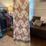 Love Riche  NWOT Beautiful Print Faux Wrap Maxi Skirt with Lining Photo 1