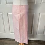 Theory wool pink pleated long pencil skirt Photo 8