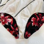 MiracleSuit Red Floral Ruched Soft Cup One Piece Swimsuit Size 10 Slimming Photo 7