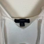 J.Crew  Women's M White Tired Knit Keyhole Maxi Summer Cotton Dress Cottagecore‎ Photo 3