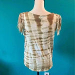 RVCA  fringed shirt in size small Photo 1