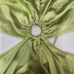 LPA  Aniston Dress in Chartreuse XL Photo 6