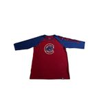 Nike MLB Chicago Cubs Jersey tee size XL Blue Photo 6